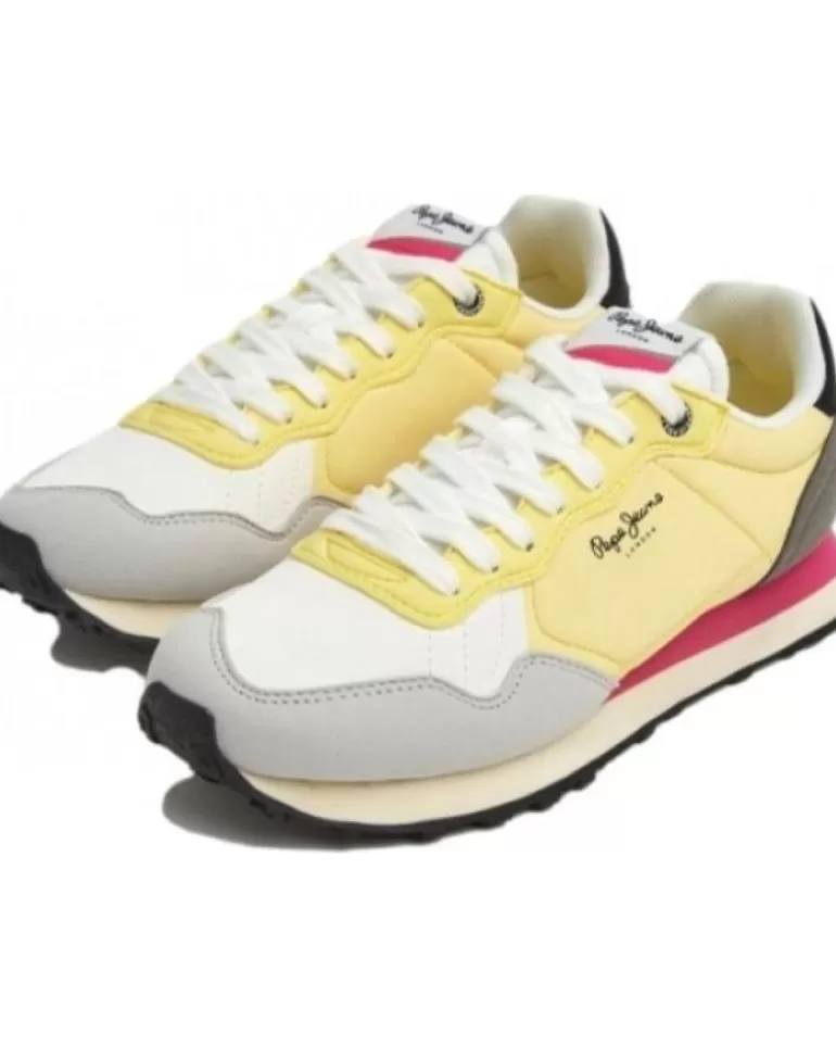PEPE JEANS Zapatillas Deporte De Mujer Sneakers Natch Amarillo Store