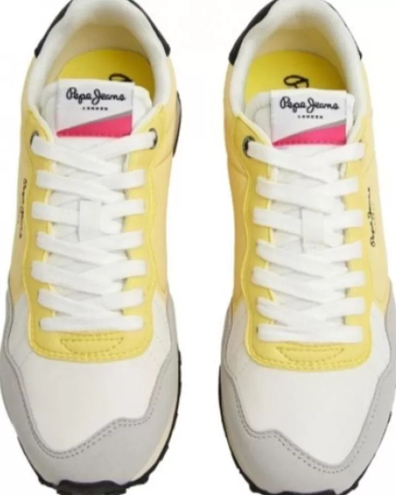 PEPE JEANS Zapatillas Deporte De Mujer Sneakers Natch Amarillo Store