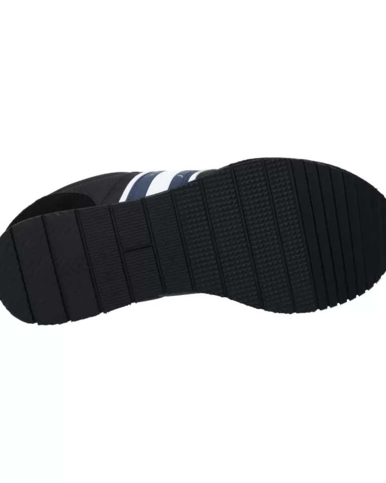 TOMMY HILFIGER Zapatillas Deporte De Hombre Em0Em01351 Runner Casual Ess Bds Black Sale