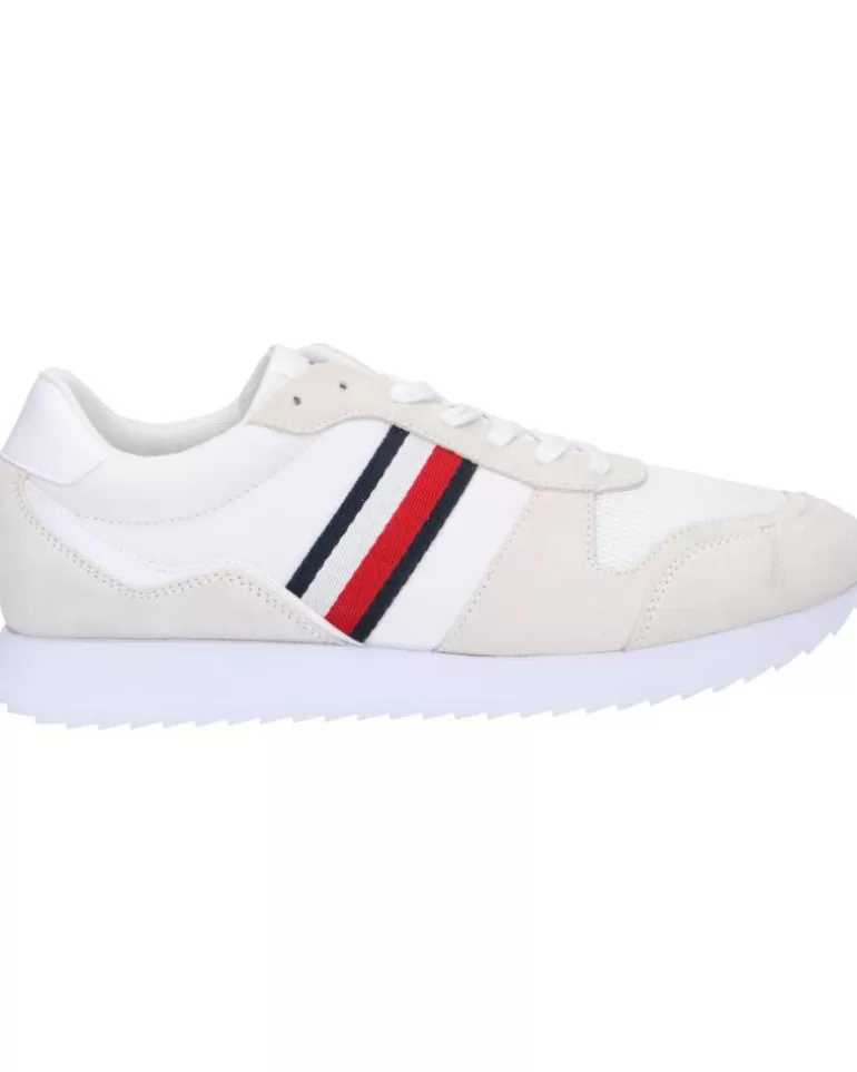 TOMMY HILFIGER Zapatillas Deporte De Hombre Fm0Fm04886 Runner Evo Mix Ess Ybs White Online