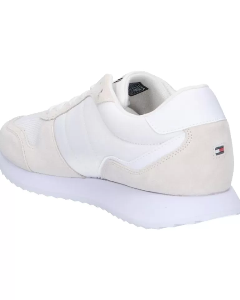 TOMMY HILFIGER Zapatillas Deporte De Hombre Fm0Fm04886 Runner Evo Mix Ess Ybs White Online