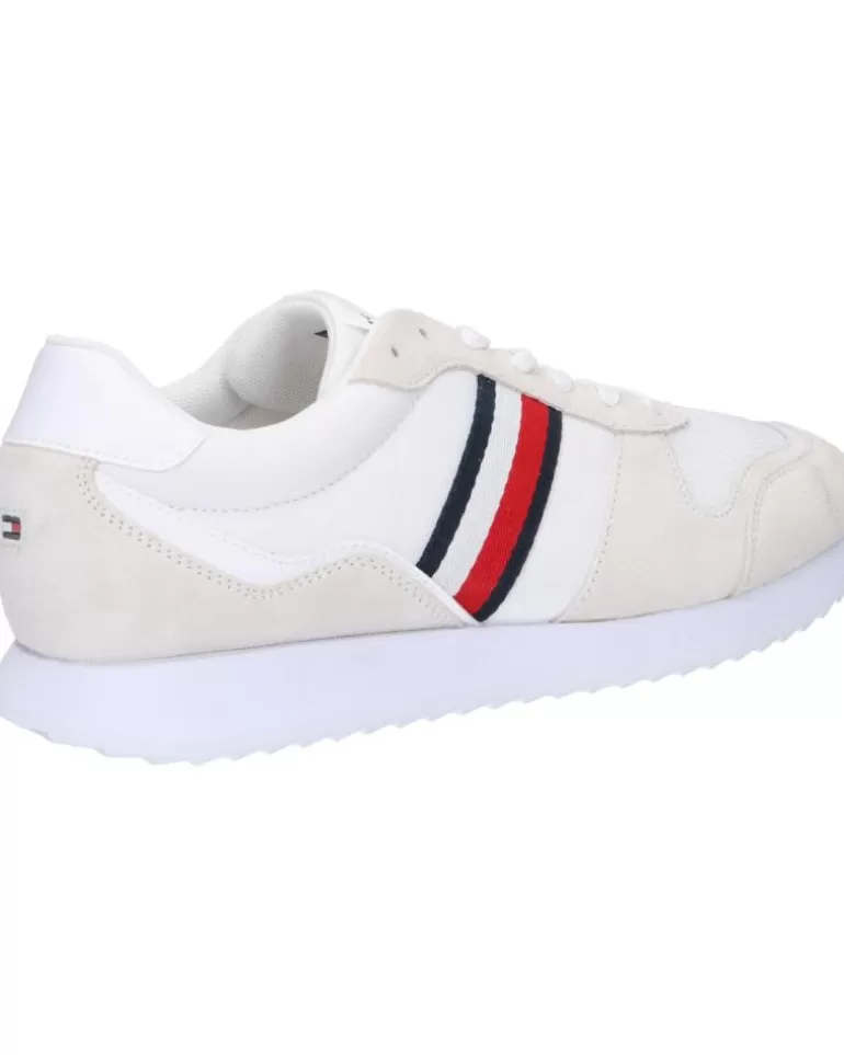 TOMMY HILFIGER Zapatillas Deporte De Hombre Fm0Fm04886 Runner Evo Mix Ess Ybs White Online