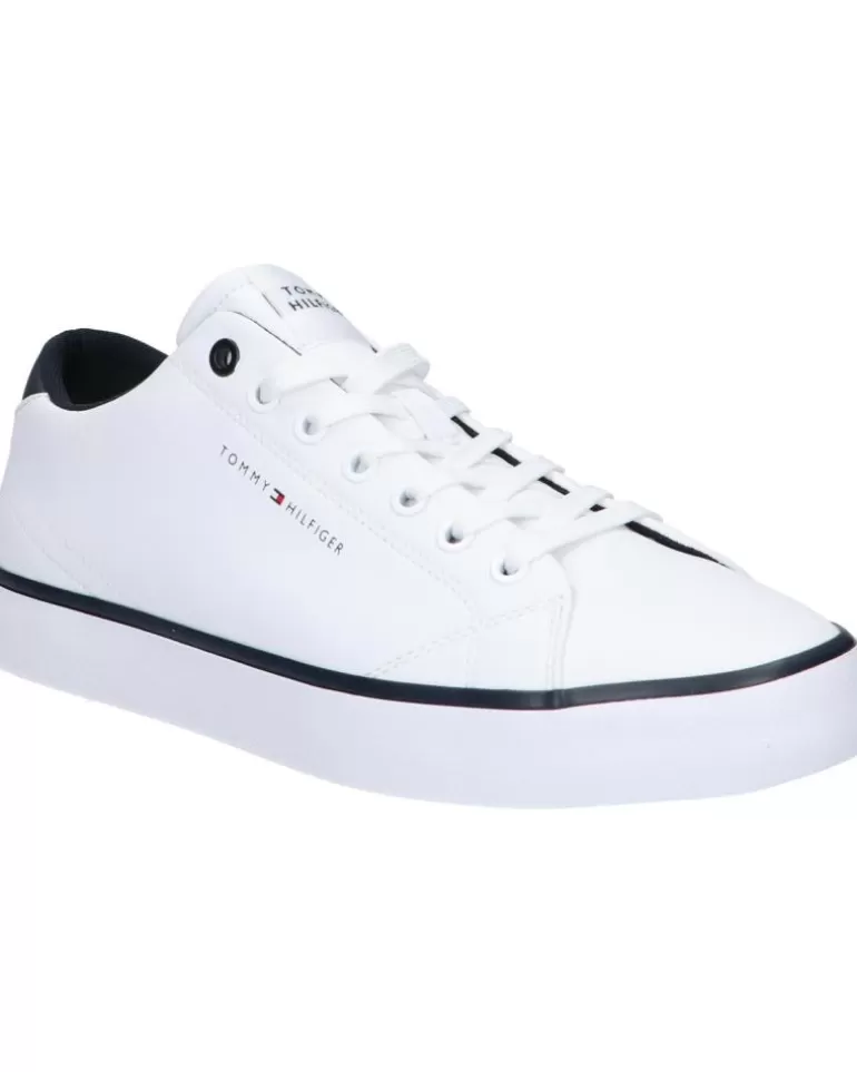 TOMMY HILFIGER Zapatillas Deporte De Hombre Fm0Fm05041 Th Hi Vulc Core Low Ybs White Best