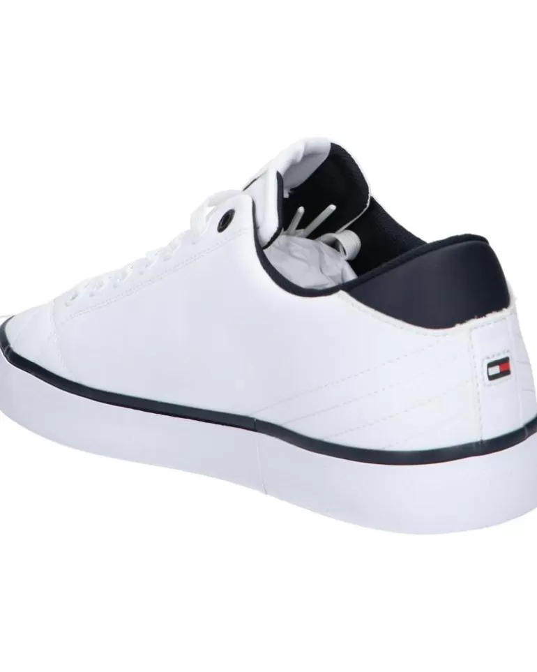TOMMY HILFIGER Zapatillas Deporte De Hombre Fm0Fm05041 Th Hi Vulc Core Low Ybs White Best