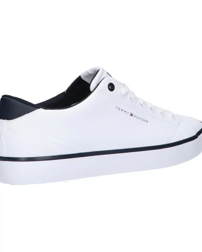 TOMMY HILFIGER Zapatillas Deporte De Hombre Fm0Fm05041 Th Hi Vulc Core Low Ybs White Best