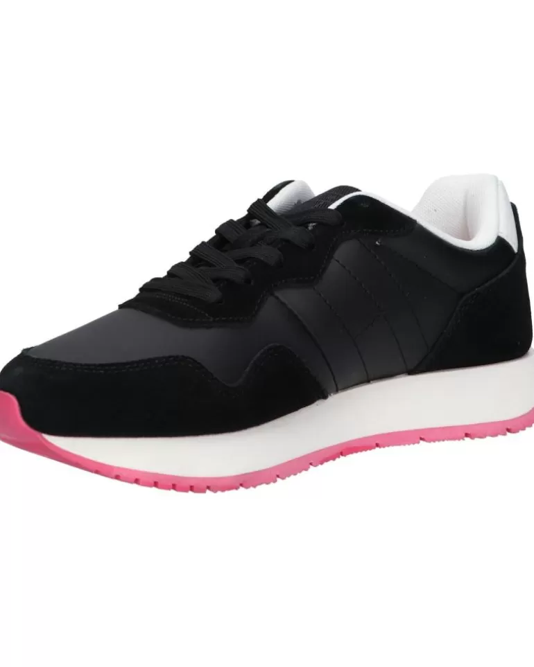 TOMMY HILFIGER Zapatillas Deporte De Mujer En0En02510 Eva Runner Mat Mix Ess Bds Black Outlet