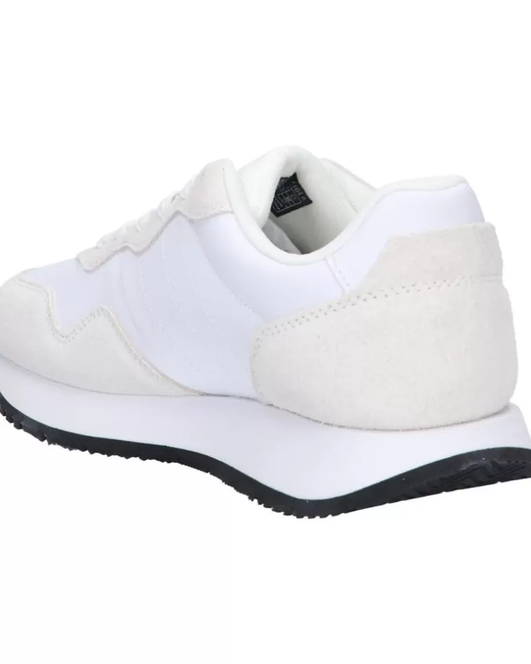TOMMY HILFIGER Zapatillas Deporte De Mujer En0En02510 Eva Runner Mat Mix Ess Ybs White Best