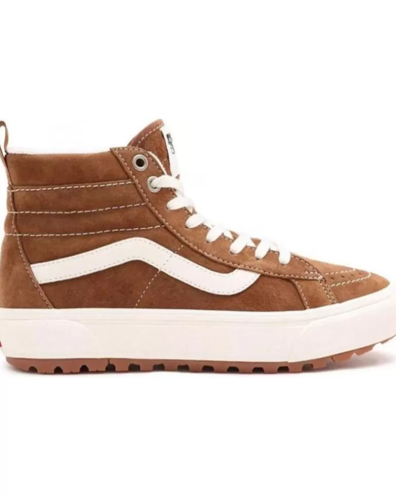 VANS OFF THE WALL Zapatillas Deporte De Mujer Y Hombre Vans Modelo Ua Sk8-Hi Mte-1 Dachshund-Suede Para Unisex Colo Marron Shop