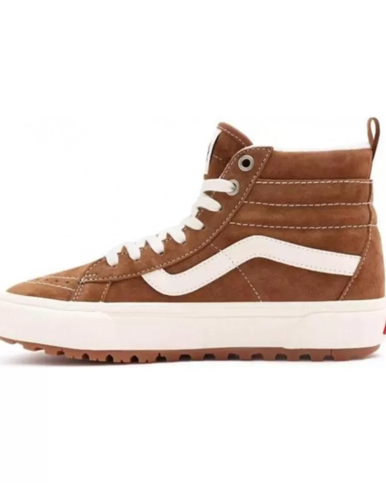 VANS OFF THE WALL Zapatillas Deporte De Mujer Y Hombre Vans Modelo Ua Sk8-Hi Mte-1 Dachshund-Suede Para Unisex Colo Marron Shop