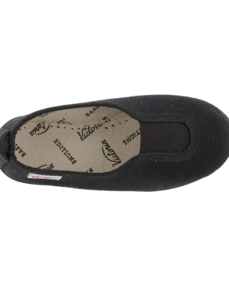 VICTORIA Zapatillas Deporte De Niña Deportiva Gimnasia Lona Eco 104857 Negro Best Sale