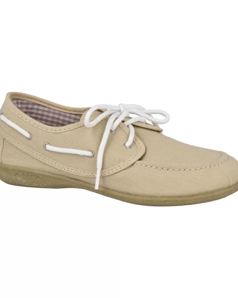 ANDREA RUIZ Zapatos De Niño 645-1 Zapatillas Lona Niño Beig Hot
