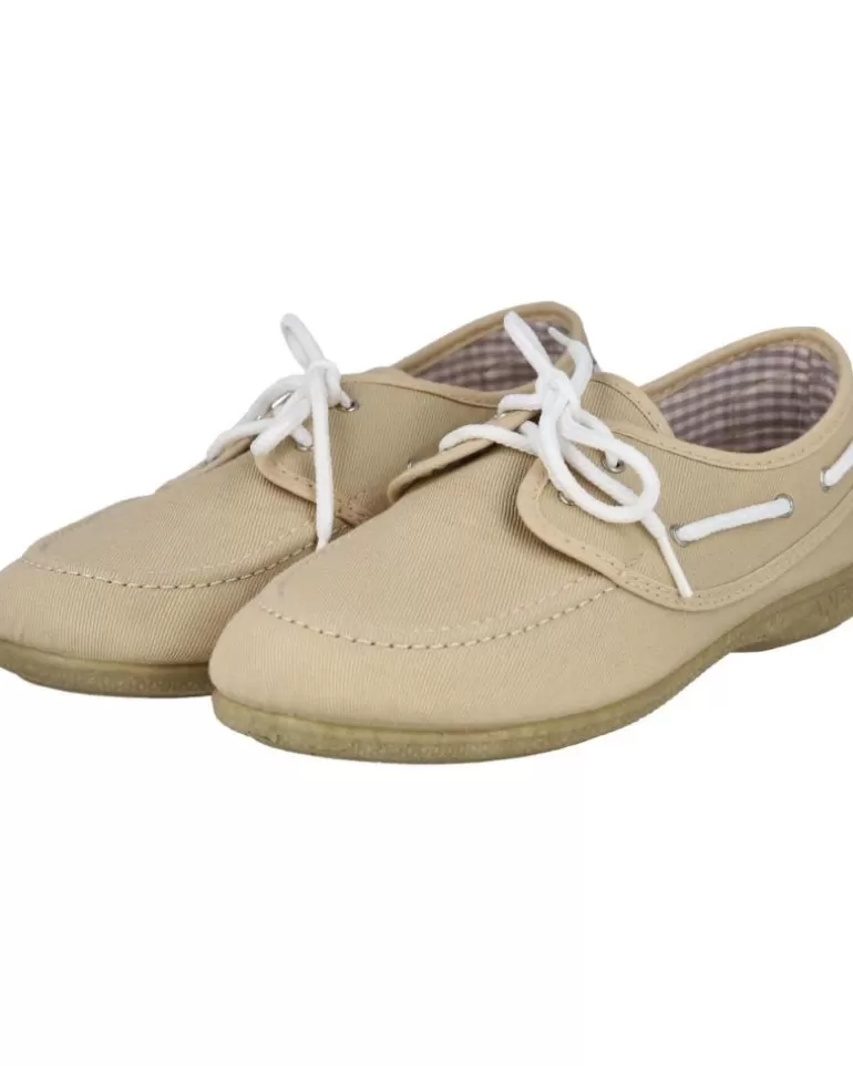 ANDREA RUIZ Zapatos De Niño 645-1 Zapatillas Lona Niño Beig Hot