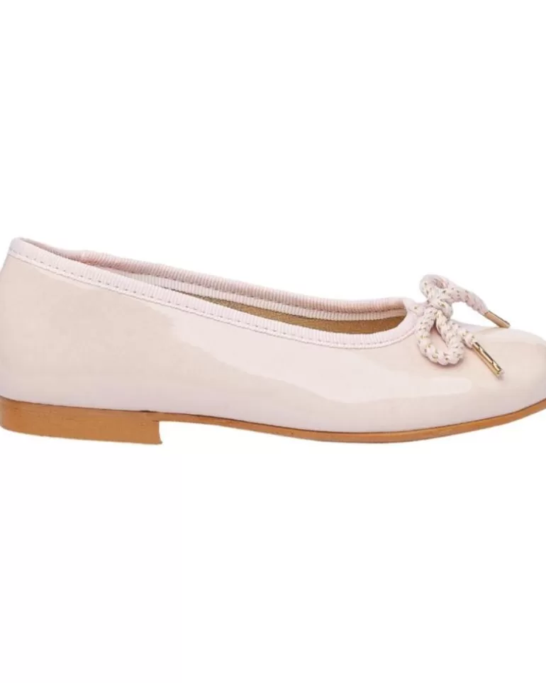 ANGELITOS Zapatos De Niña Bailarina Ceremonia Charol 1569 Rosa Store