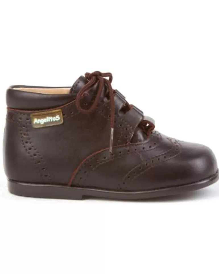 ANGELITOS Zapatos De Niña Botas 627 Marron Outlet