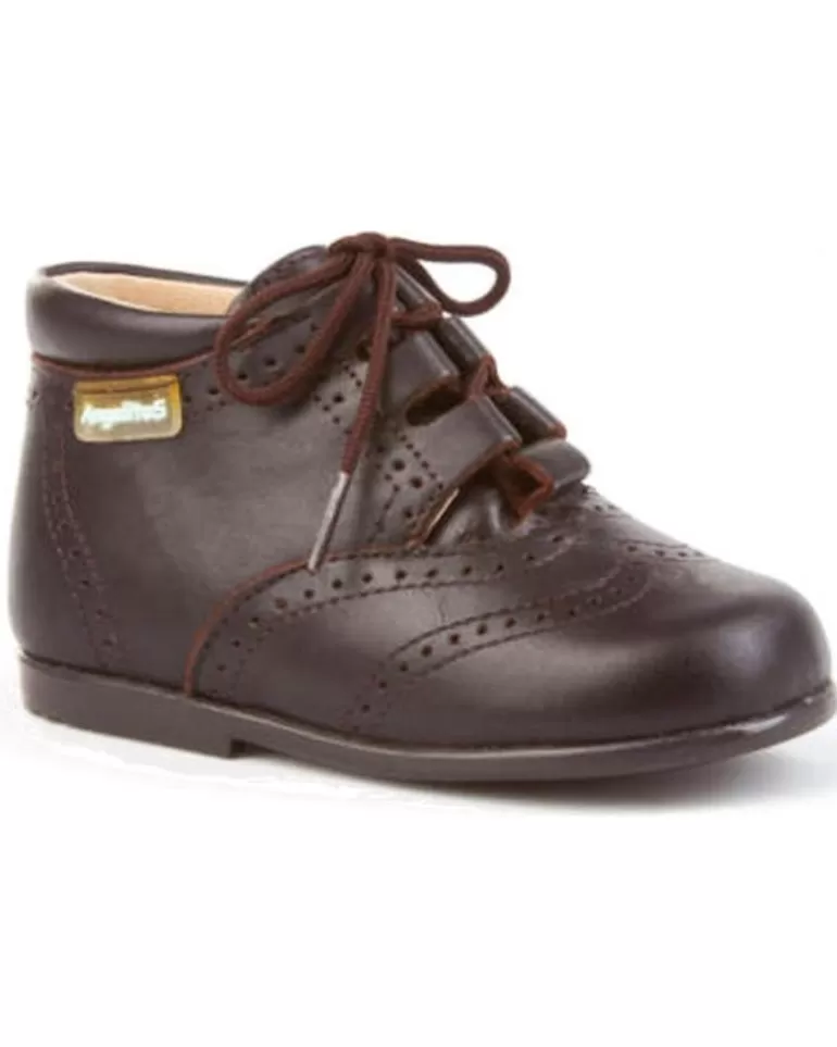 ANGELITOS Zapatos De Niña Botas 627 Marron Outlet