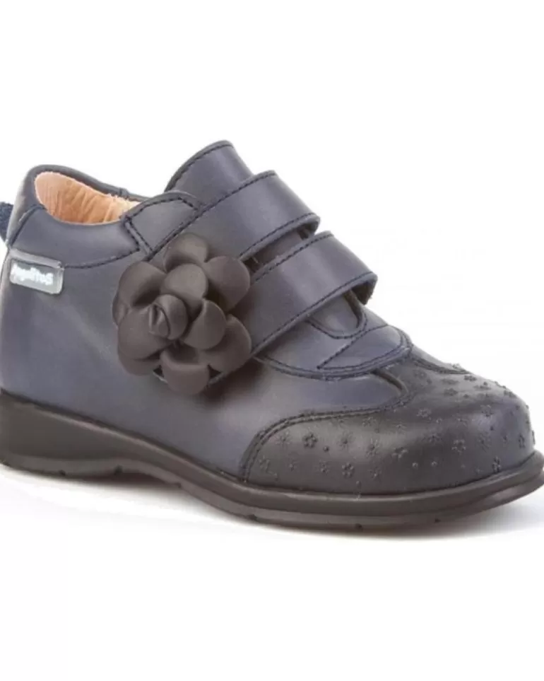 ANGELITOS Zapatos De Niña Botas 654 Azul New