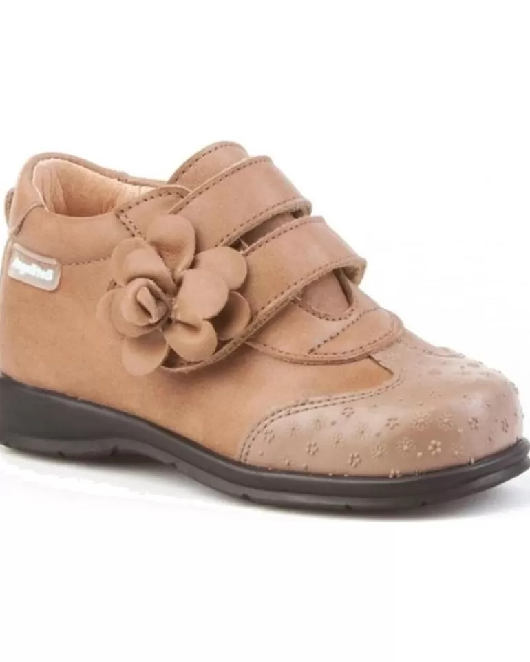 ANGELITOS Zapatos De Niña Botas 654 Marron Outlet