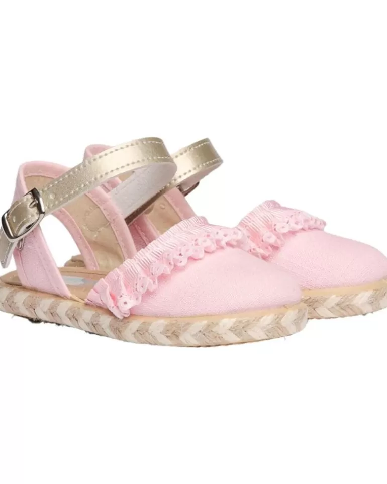 ANGELITOS Zapatos De Niña Sandalia Valenciana Ang951 Rosa Store