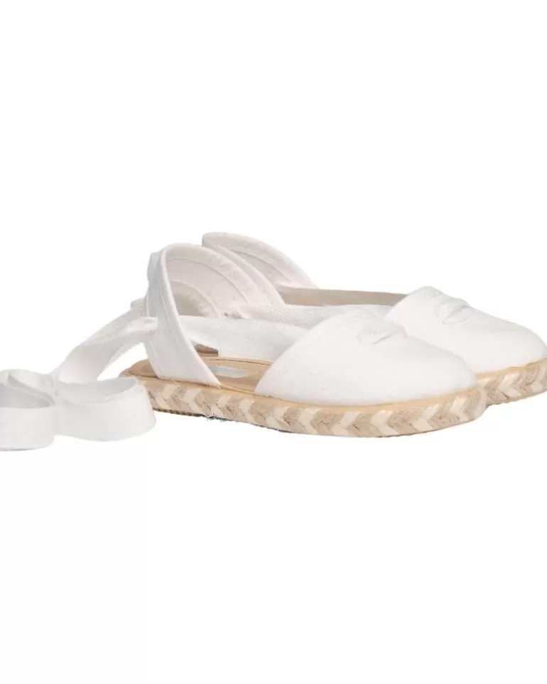 ANGELITOS Zapatos De Niña Sandalia Valenciana Ang952 Blanco Discount