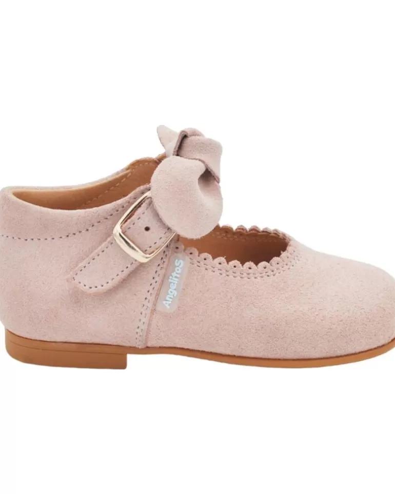 ANGELITOS Zapatos De Niña Y Niño Mercedita Piel 509 Rosa Shop