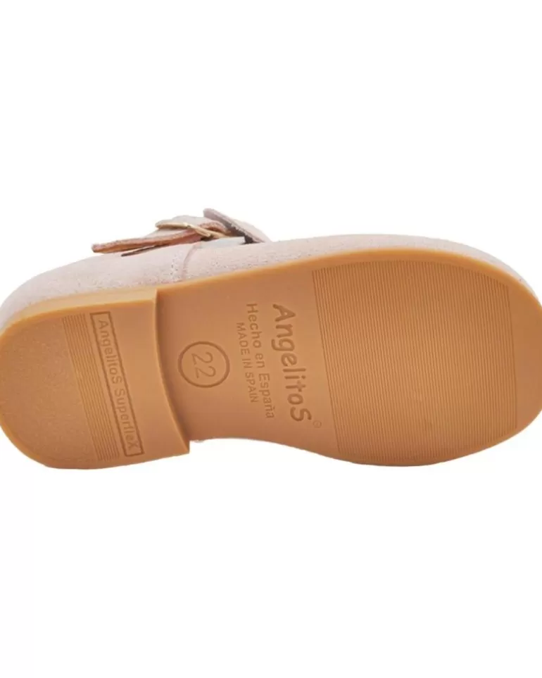 ANGELITOS Zapatos De Niña Y Niño Mercedita Piel 509 Rosa Shop