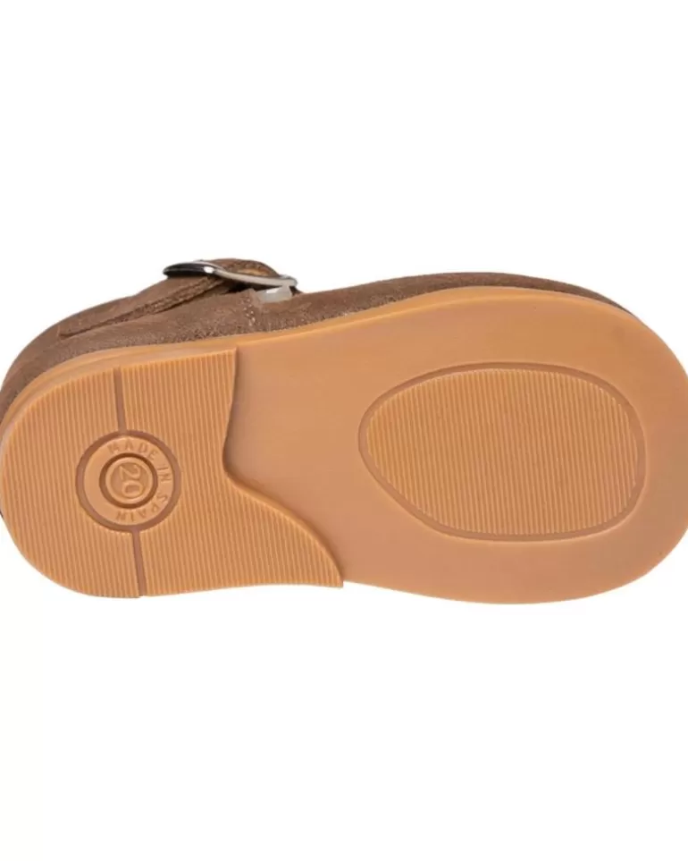 ANGELITOS Zapatos De Niña Y Niño Pepito Piel Serraje 634 Taupe Hot