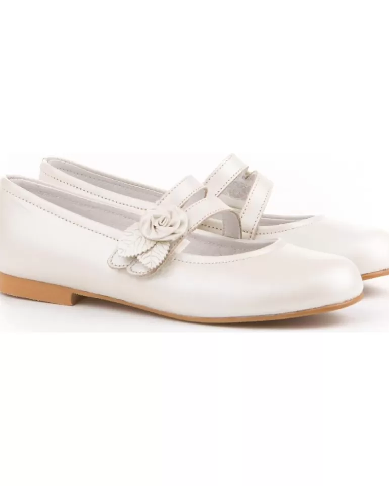 ANGELITOS Zapatos De Niña Zapato Ceremonia 990 Beige Hot