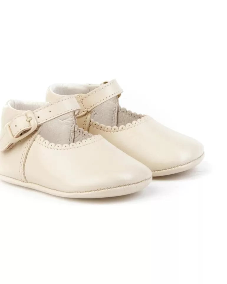 ANGELITOS Zapatos De Niña Zapato Patuco Piel 240 Rojo Discount