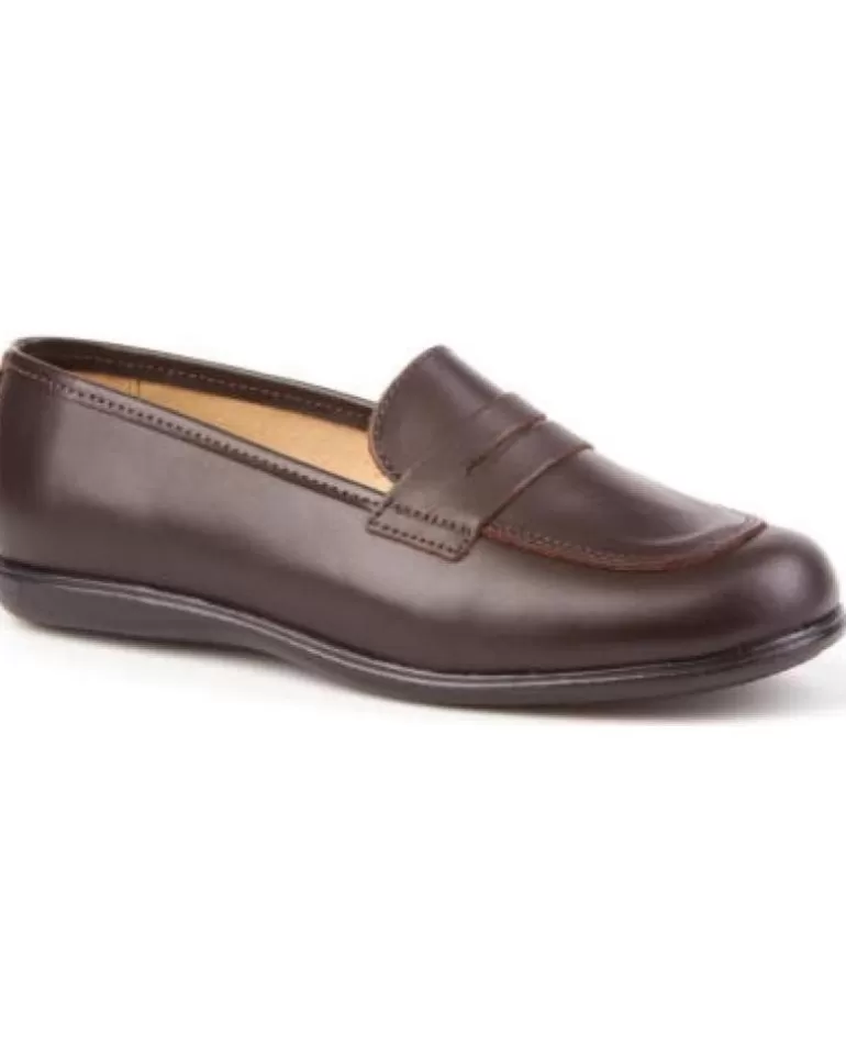ANGELITOS Zapatos De Niña Zapatos 466 Marron New