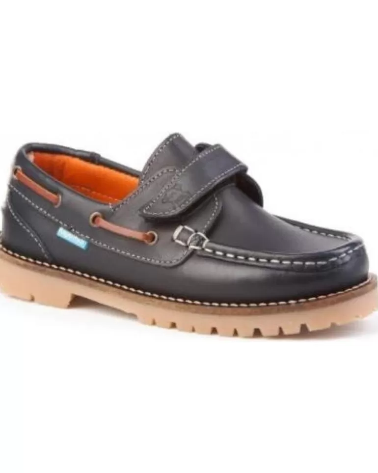 ANGELITOS Zapatos De Niño 804Timber Velcro Marino Outlet