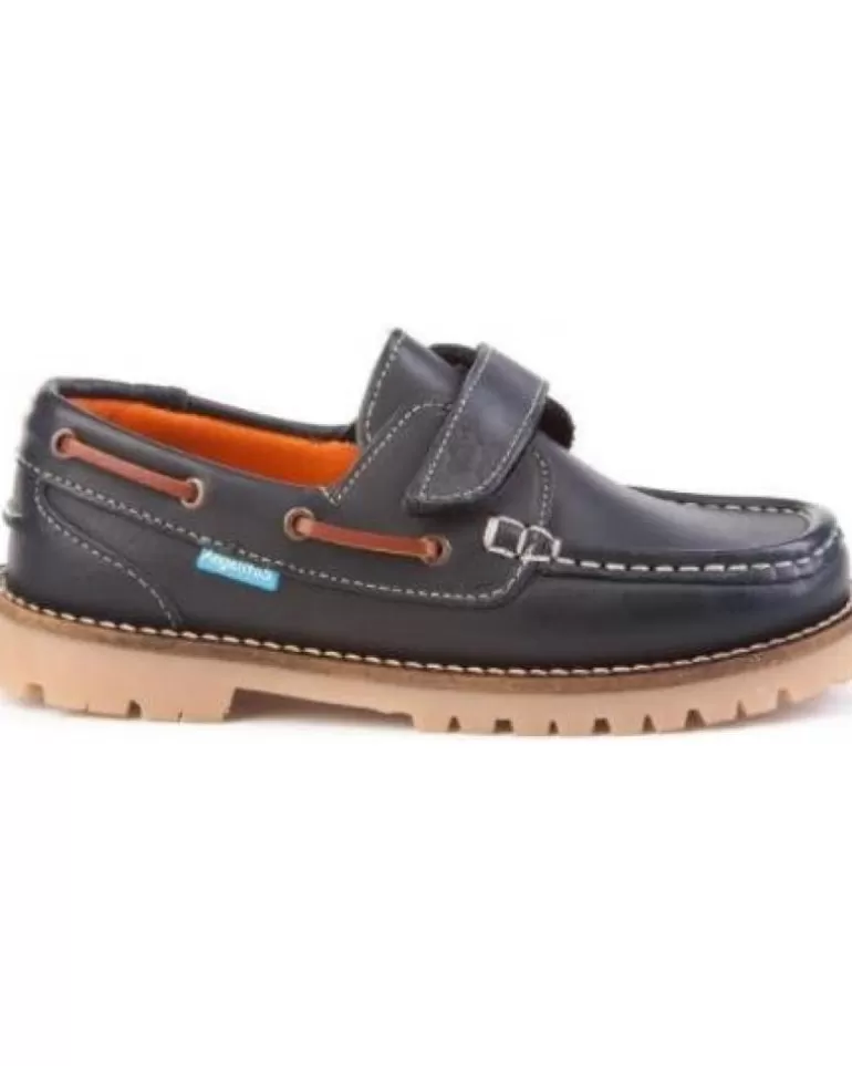 ANGELITOS Zapatos De Niño 804Timber Velcro Marino Outlet