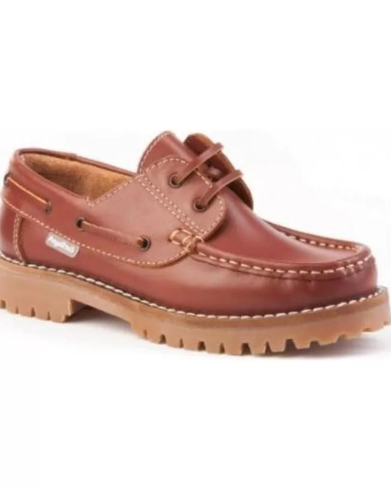 ANGELITOS Zapatos De Niño Nautico Cordon 805 Varios 19696 Marron Discount