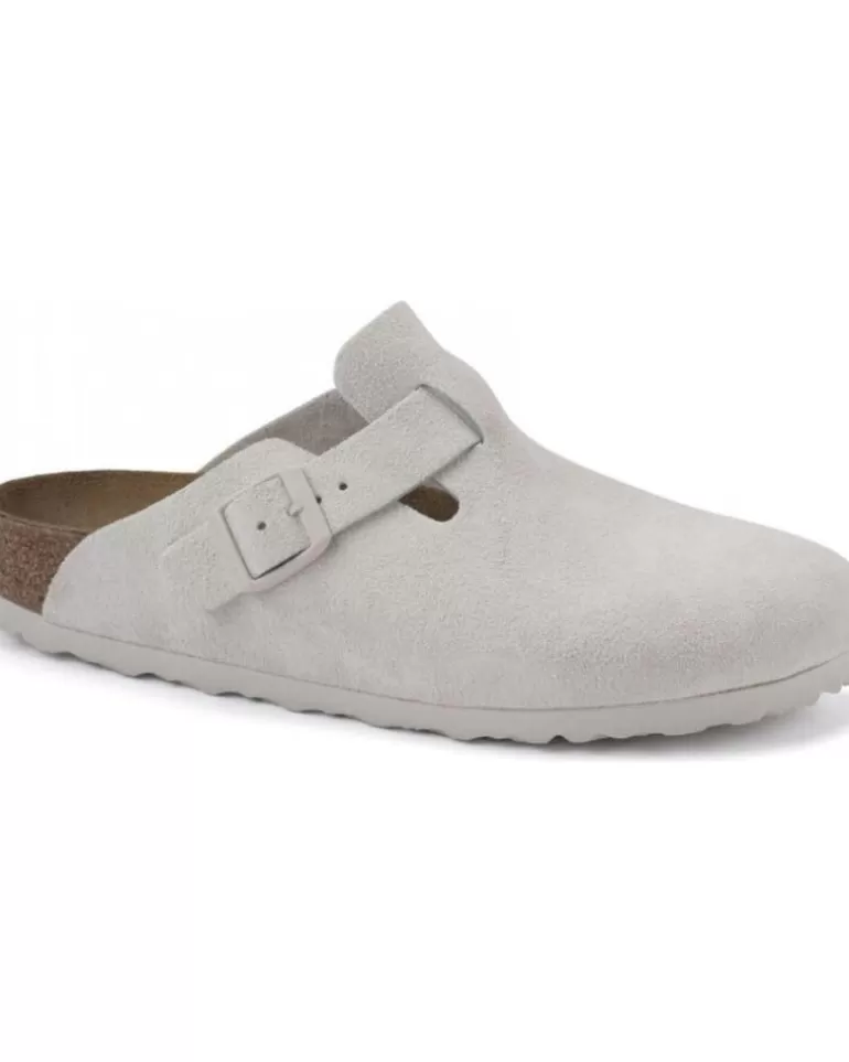 BIRKENSTOCK Zapatos De Mujer Zuecos Bostn 1024740 White Sale