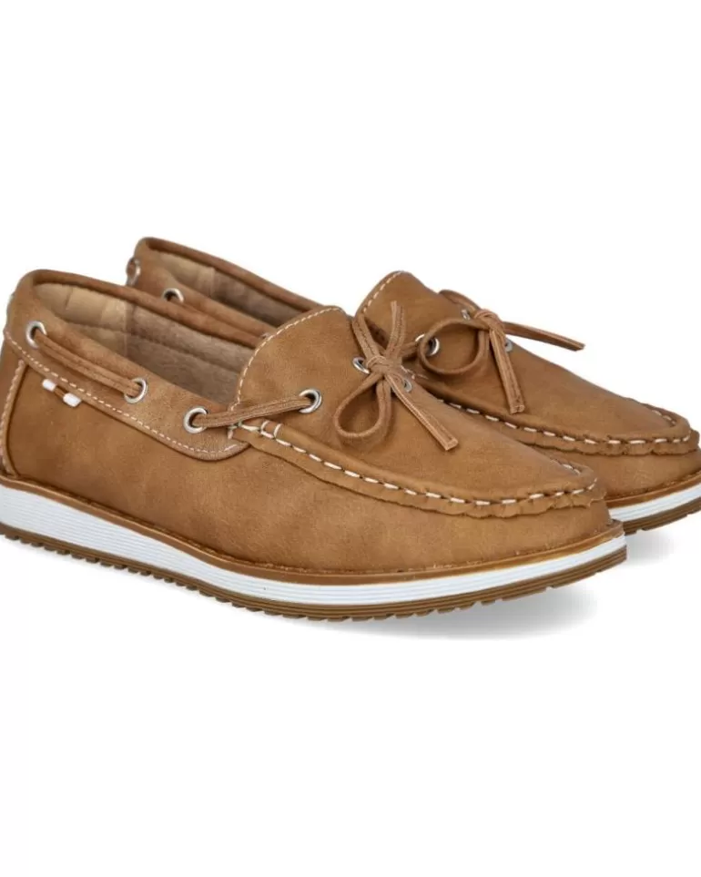 BUBBLE BOBBLE Zapatos De Niño 5-Ns598B-18 Mocasines Niño Camel Flash Sale