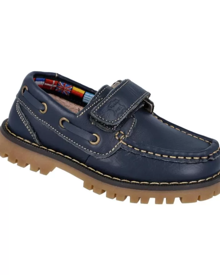 BUBBLE BOBBLE Zapatos De Niño Bubble Kids A766-1Zapatos Nauticos Niño Azul Clearance