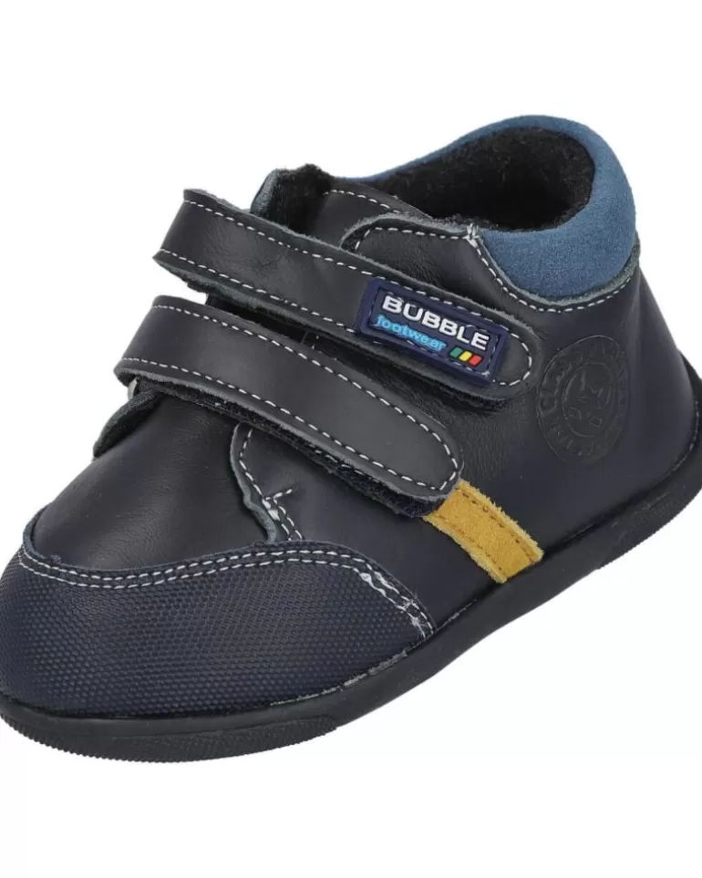 BUBBLE BOBBLE Zapatos De Niño Bubble Kids C363 Botas Piel Bebé Azul Discount
