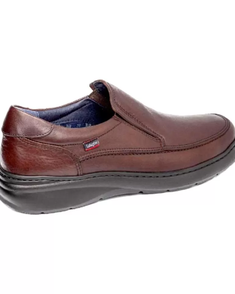 CALLAGHAN Zapatos De Hombre Mocasin Piel 48701 Chuck Marron Outlet