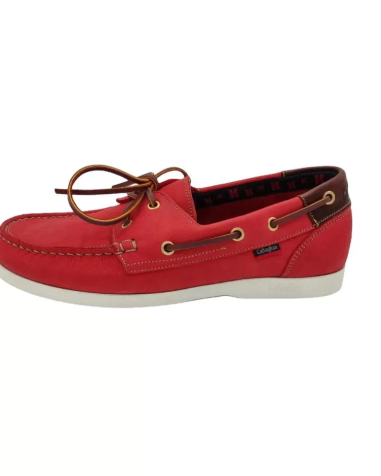 CALLAGHAN Zapatos De Hombre Nautico 51600 De Rojo Best Sale