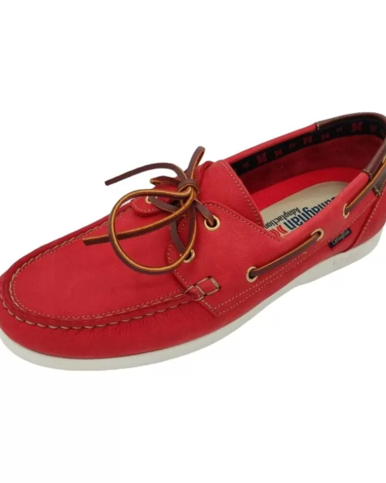 CALLAGHAN Zapatos De Hombre Nautico 51600 De Rojo Best Sale