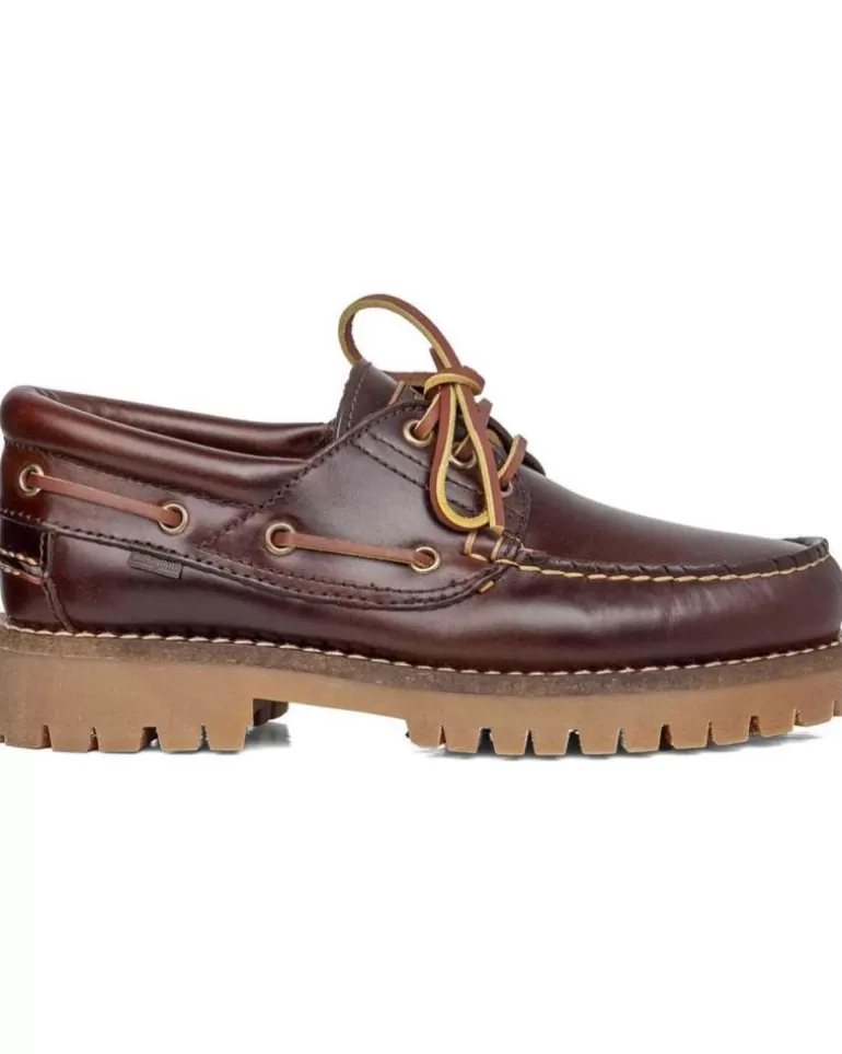 CALLAGHAN Zapatos De Mujer Nautico Clasico Marron 21911 De Cuero Clearance
