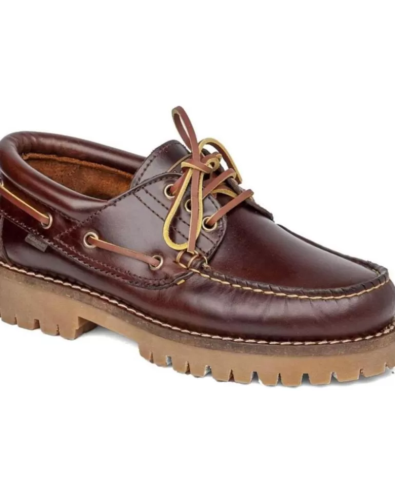 CALLAGHAN Zapatos De Mujer Nautico Clasico Marron 21911 De Cuero Clearance