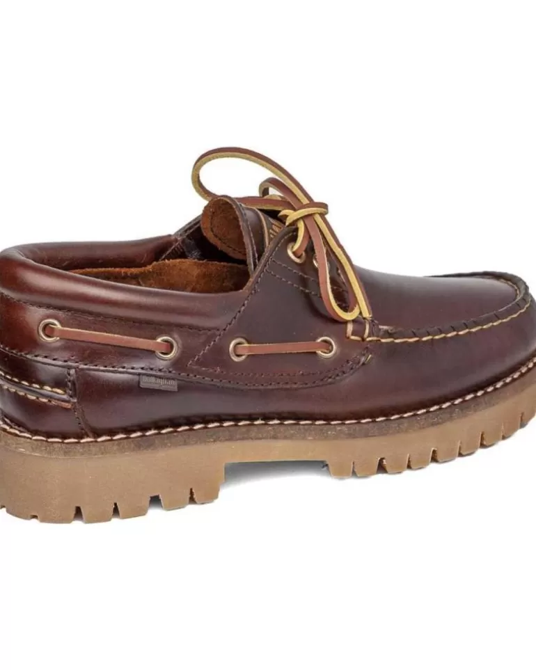 CALLAGHAN Zapatos De Mujer Nautico Clasico Marron 21911 De Cuero Clearance