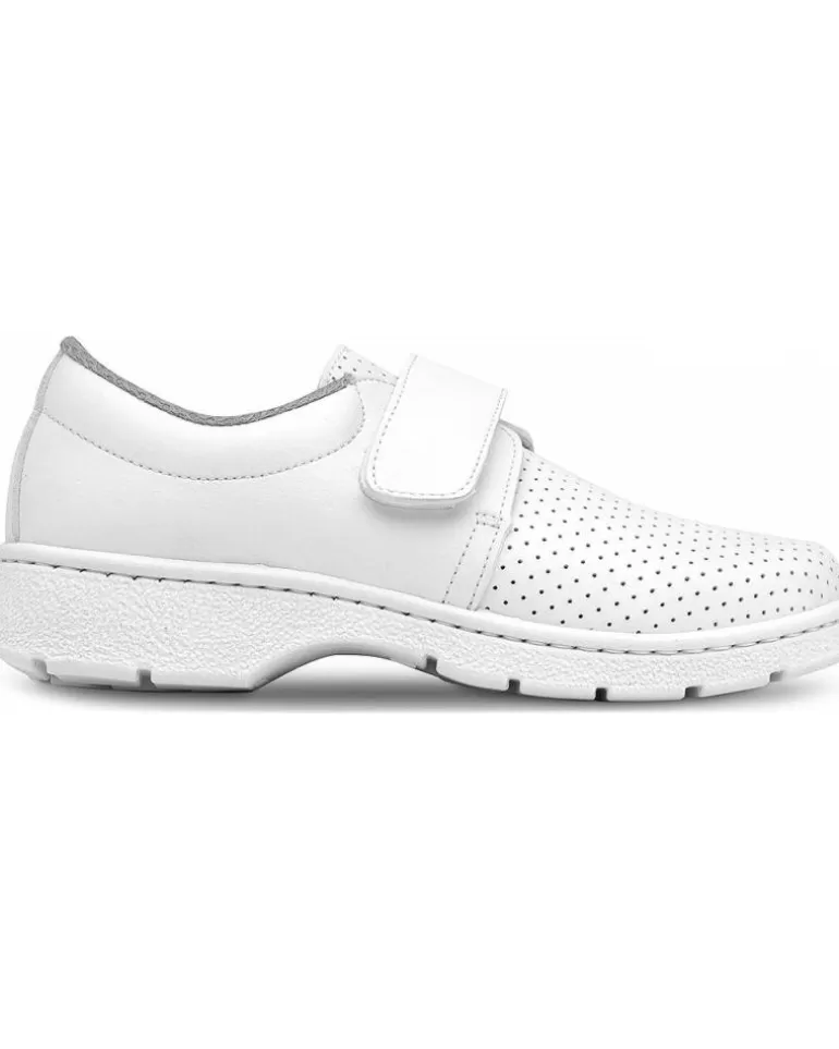 CALZAMEDI Zapatos De Mujer Y Hombre Laboral Microperforado 21010P Blanco Shop
