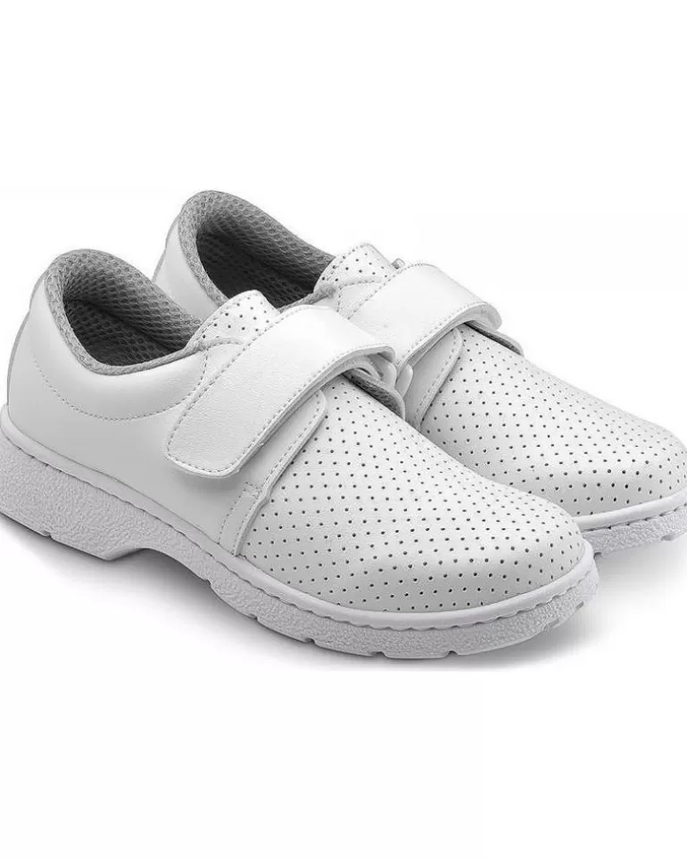 CALZAMEDI Zapatos De Mujer Y Hombre Laboral Microperforado 21010P Blanco Shop