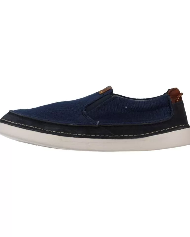 CLARKS Zapatos De Hombre Gereld Step Azul Flash Sale