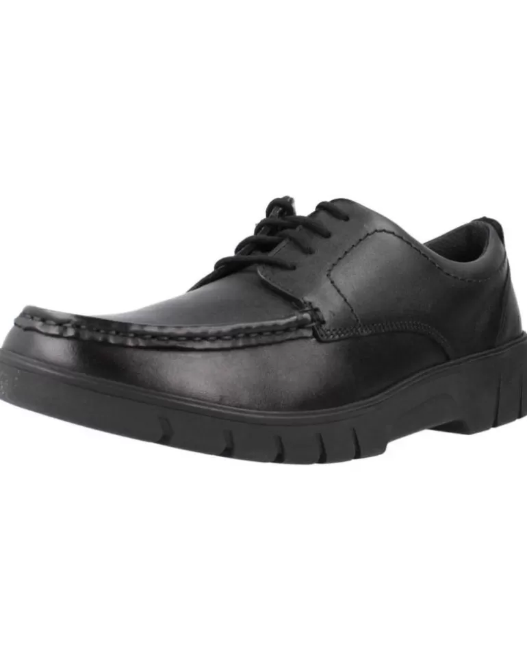 CLARKS Zapatos De Mujer Branch Lace Negro Discount