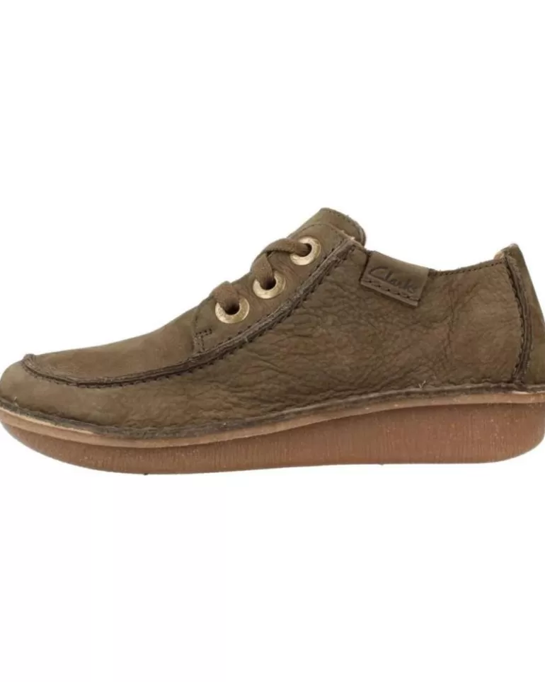 CLARKS Zapatos De Mujer Funny Dream Verde Flash Sale