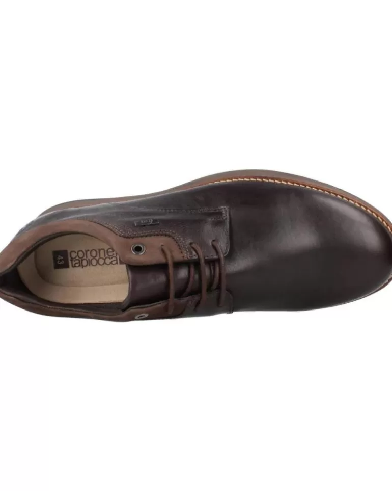 CORONEL TAPIOCCA Zapatos De Hombre C2301 18 Marron New