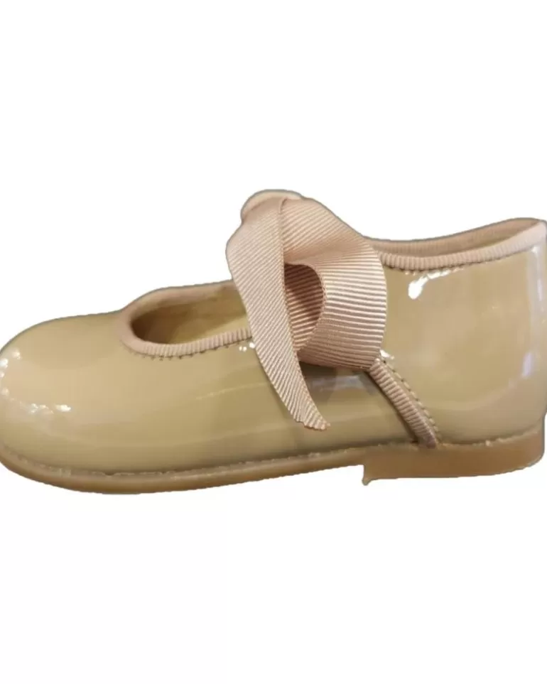 CRIOS Zapatos De Niña 43-14 Mercedes Con Lazo Marron Best