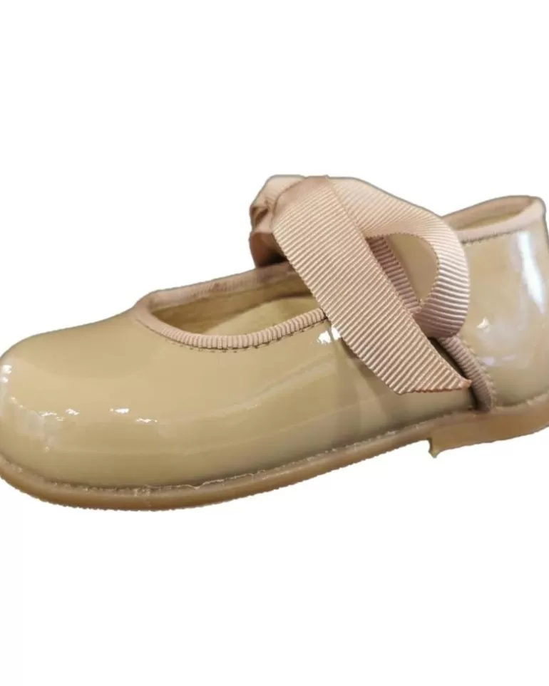 CRIOS Zapatos De Niña 43-14 Mercedes Con Lazo Marron Best